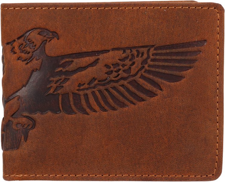 Lagen Pánska kožená peňaženka 66-3701 TAN EAGLE