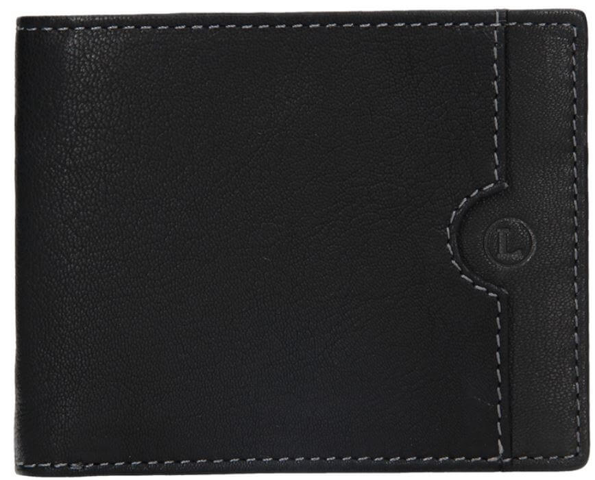 Lagen Pánska kožená peňaženka blc/4124 Black