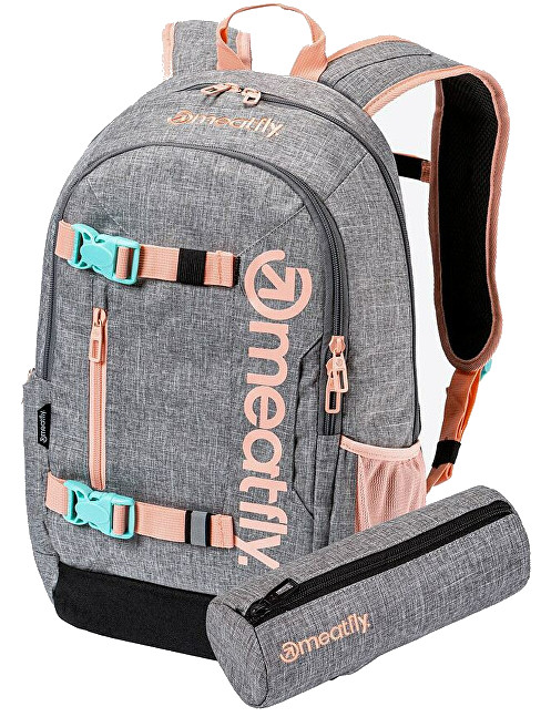 Meatfly Batoh Basejumper Pink/Grey Heather