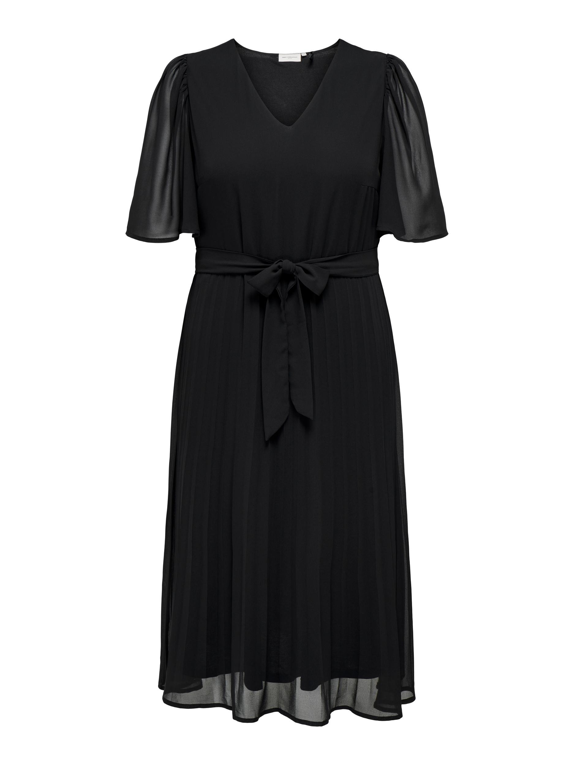 ONLY CARMAKOMA Dámské šaty CARCELINA Regular Fit 15295288 Black 4XL