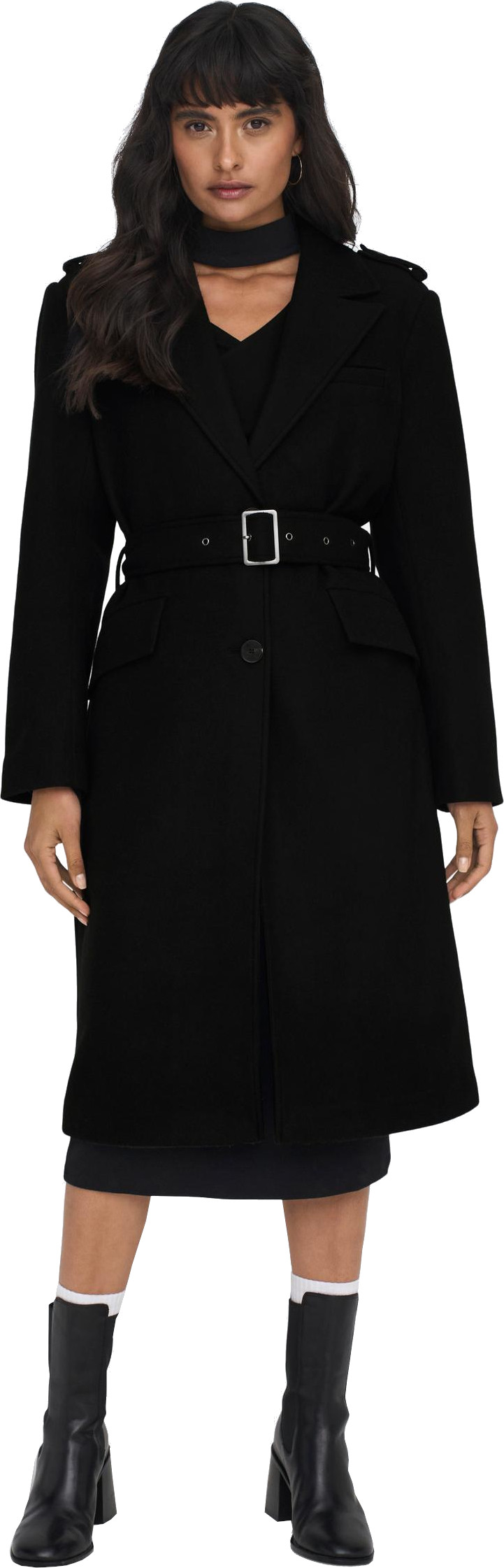 ONLY Dámsky kabát ONLSIF Regular Fit 15292803 Black XL