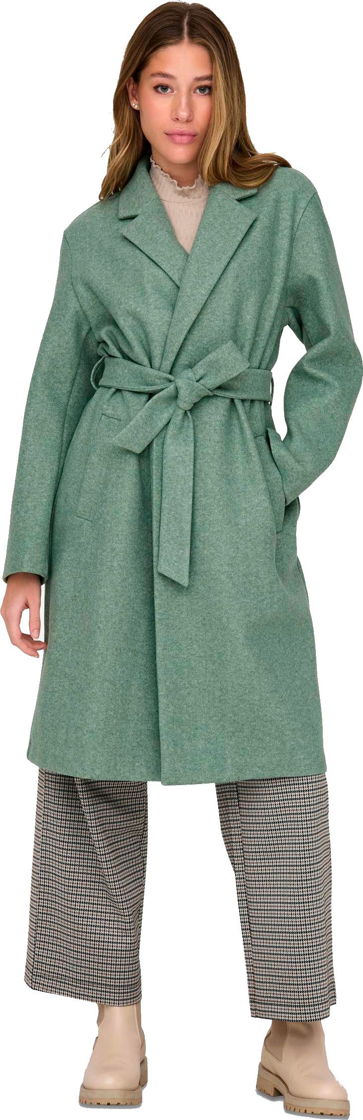 ONLY Dámsky kabát ONLTRILLION 15285012 Hedge Green XL
