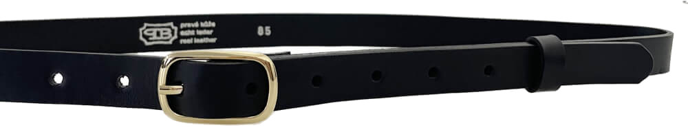 Penny Belts Dámský kožený opasek 20-203Z-63 110 cm
