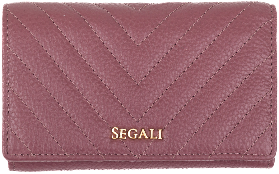 SEGALI Dámska kožená peňaženka 50512 purple