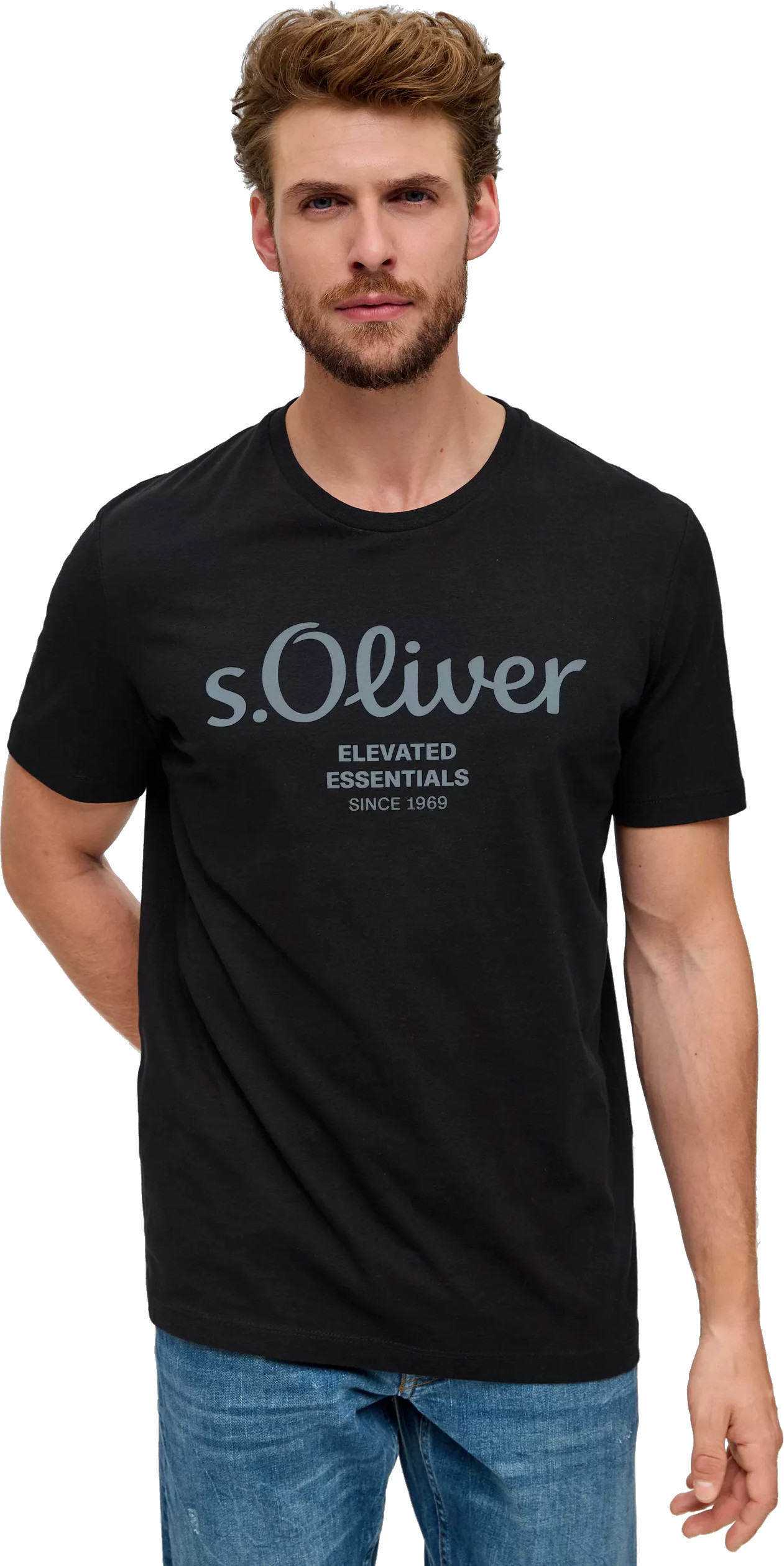 s.Oliver Pánske tričko Regular Fit 10.3.11.12.130.2139909.99D1 L