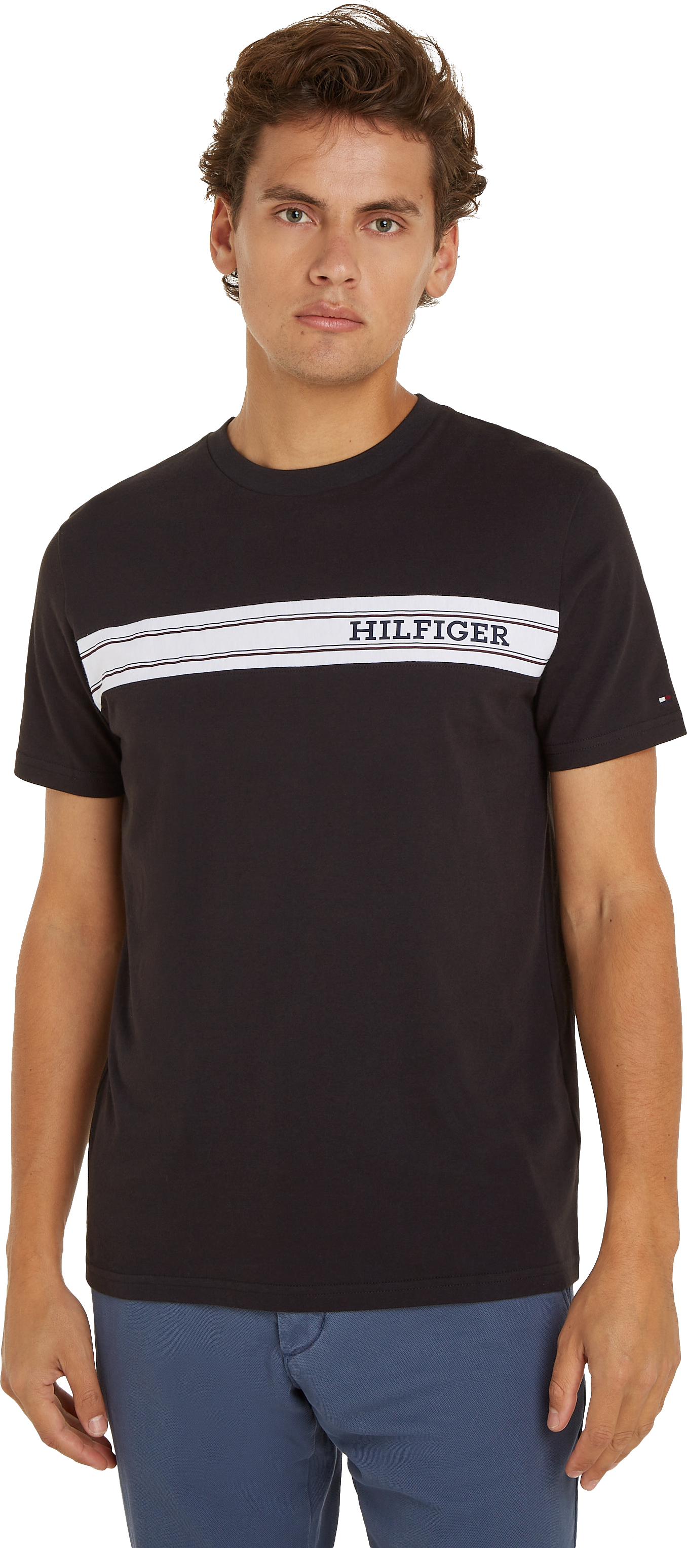 Tommy Hilfiger Pánske tričko Regular Fit UM0UM03196-BDS M