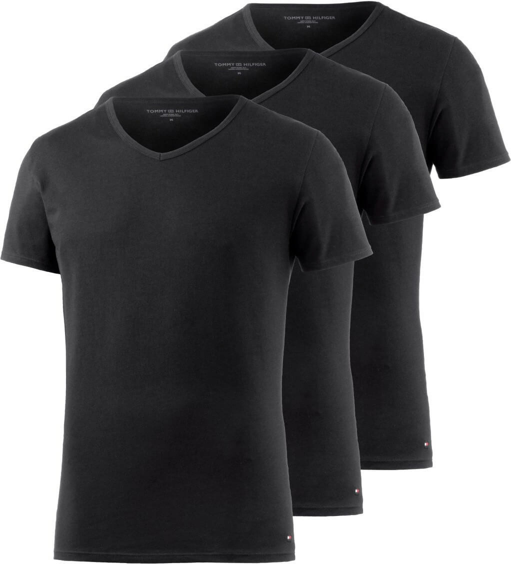 Tommy Hilfiger 3 PACK - pánske tričko Slim Fit 2S87903767-990 S