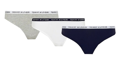 Tommy Hilfiger 3 PACK - dámske tangá UW0UW02829-0TF XL