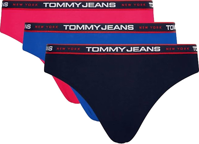 Tommy Hilfiger 3 PACK - dámské kalhotky Bikini UW0UW04710-0SC M