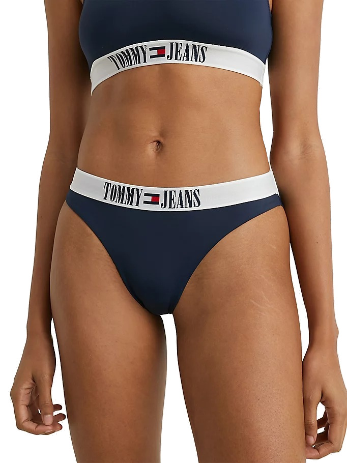 Tommy Hilfiger Dámské plavkové kalhotky Bikini UW0UW04451-C87 S