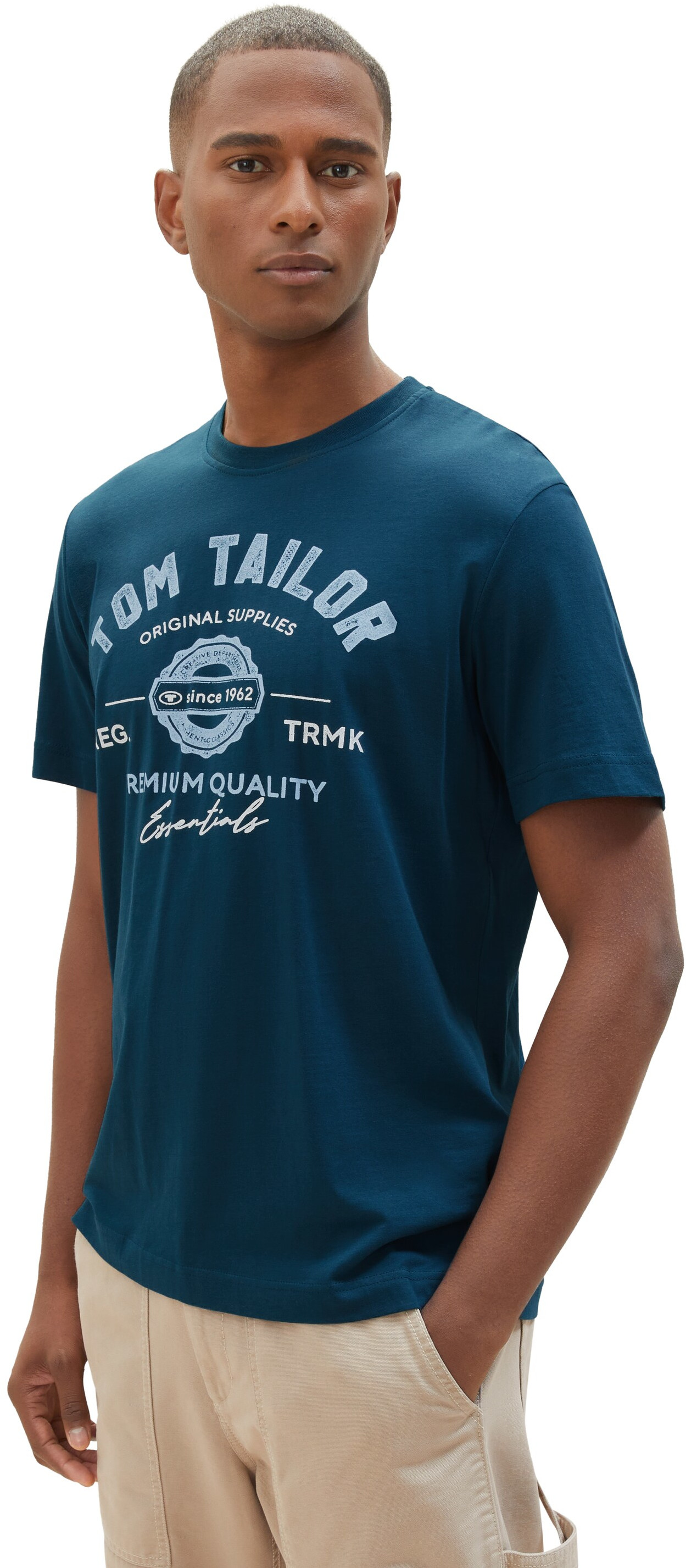 Tom Tailor Pánske tričko Regular Fit 1037735.21179 S