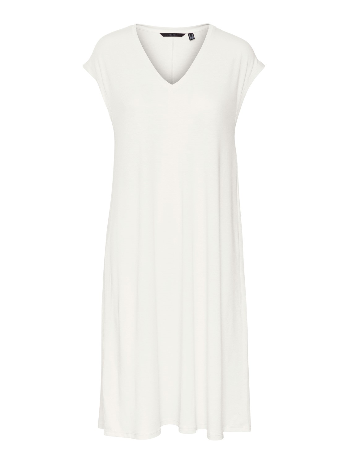 Vero Moda Dámské šaty VMMARIJUNE Relaxed Fit 10281918 Snow White XL
