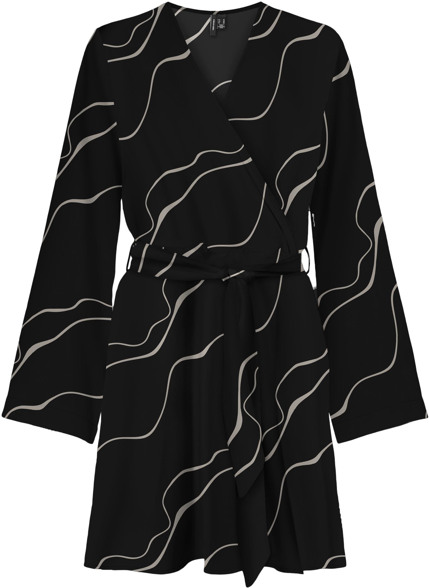 Vero Moda Dámské šaty VMMERLE Regular Fit 10295426 Black S