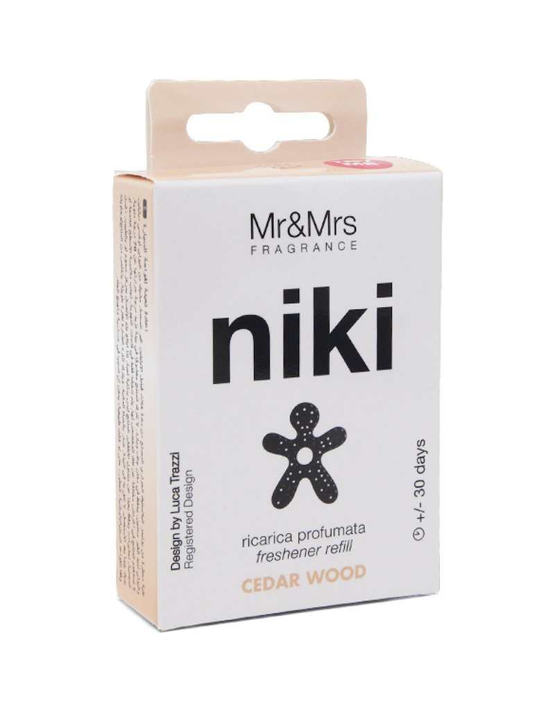 Mr&Mrs Fragrance Niki Big Cedar Wood - náhradní náplň