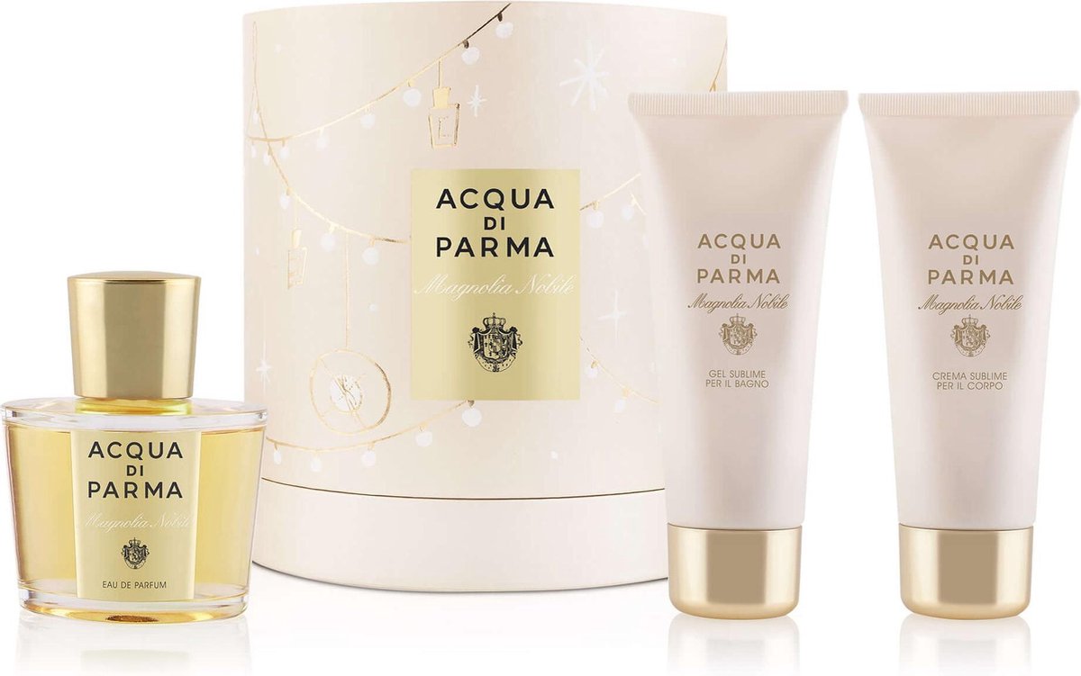 Acqua Di Parma Magnolia Nobile - EDP 100 ml + sprchový gel 75 ml + tělové mléko 75 ml