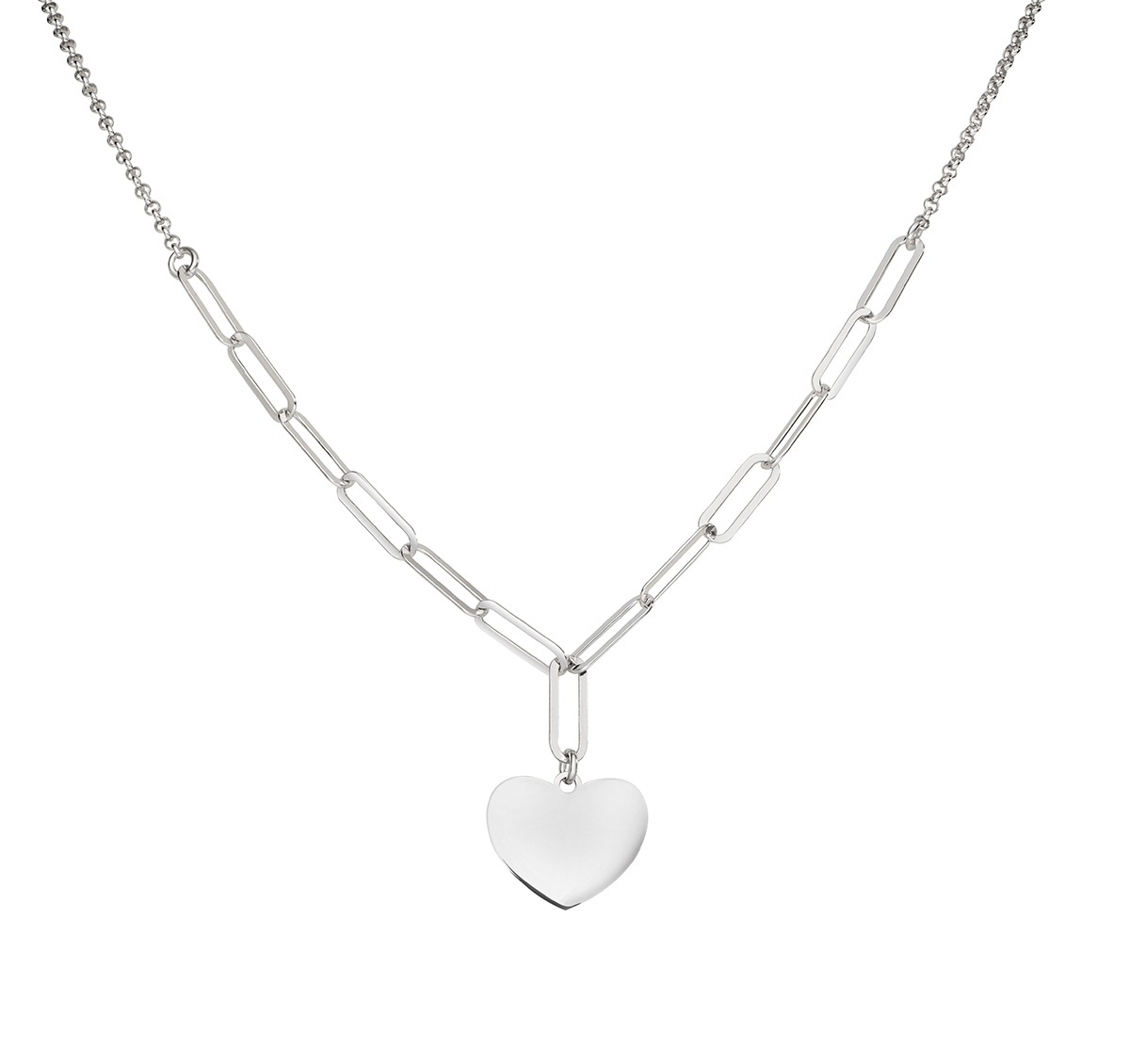 Amen -  Elegantní stříbrný náhrdelník Subjects CLCAMICUB