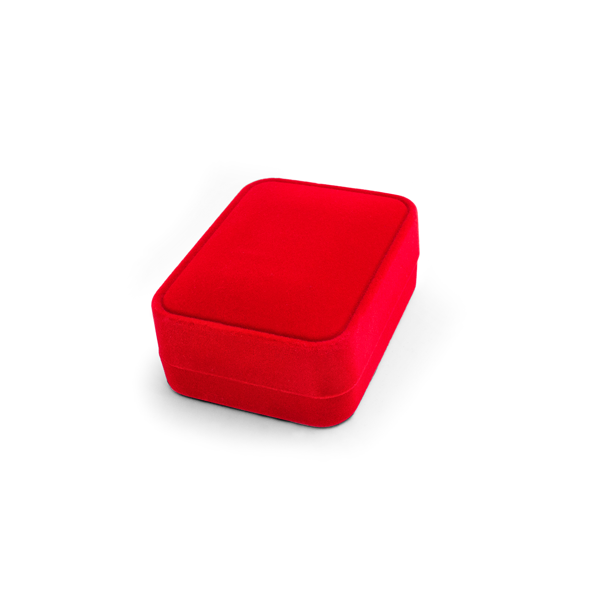 Beneto -  Semišová červená dárková krabička KS4