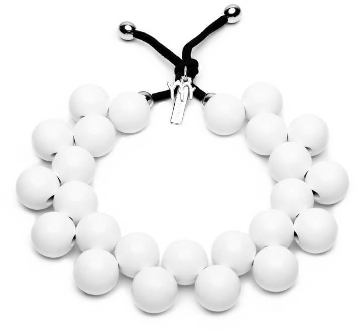 #ballsmania -  Originální náhrdelník C206 11-4800 Bianco