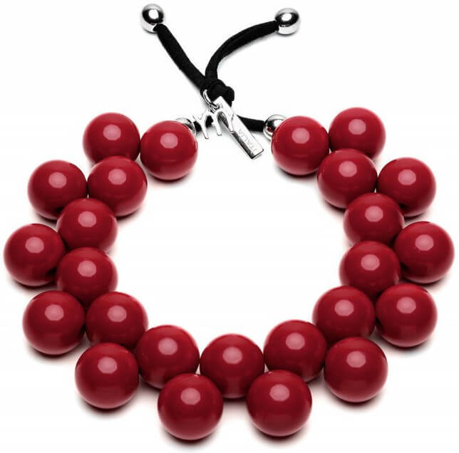 #ballsmania -  Originální náhrdelník C206-19-1650 Bordeaux