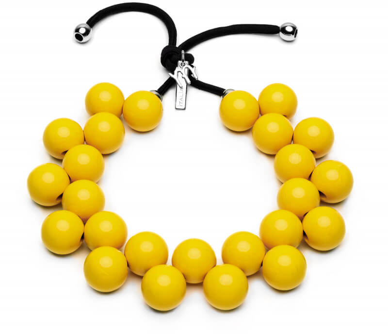 #ballsmania -  Originální náhrdelník C206 14-0852 Giallo Fresia