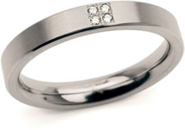 Boccia Titanium Snubní titanový prsten 0120-01 54 mm