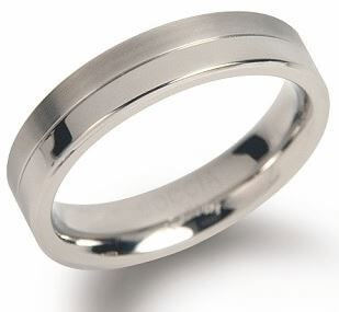 Boccia Titanium Snubní titanový prsten 0129-01 52 mm