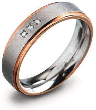 Boccia Titanium Titanový snubní prsten 0134-02 65 mm