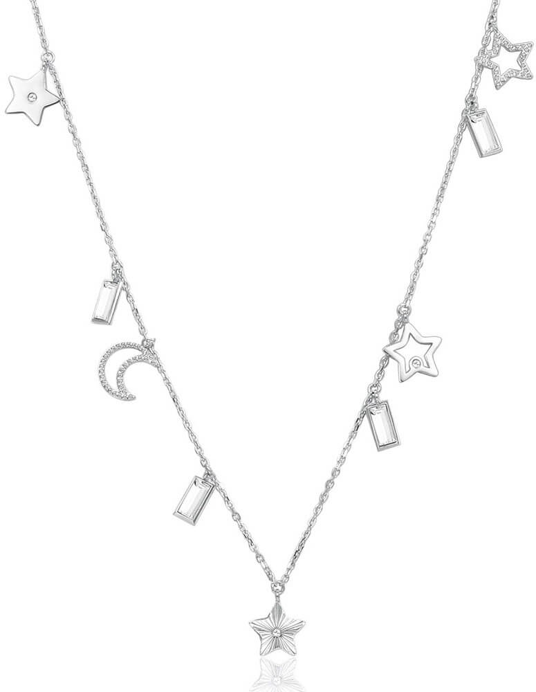 Brosway Hravý náhrdelník s príveskami Chant BAH05