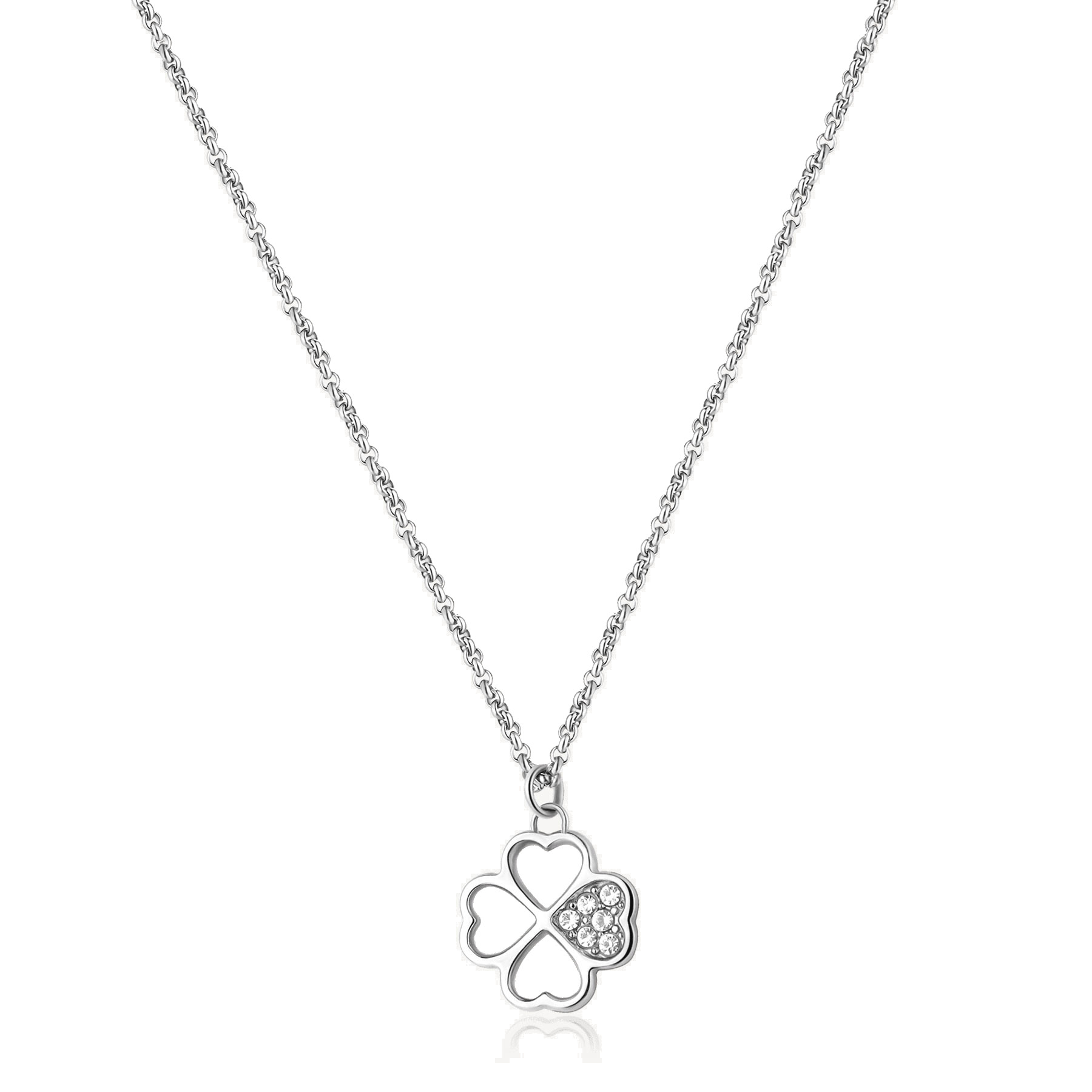 Brosway Oceľový náhrdelník pre šťastie Chakra BHKN091