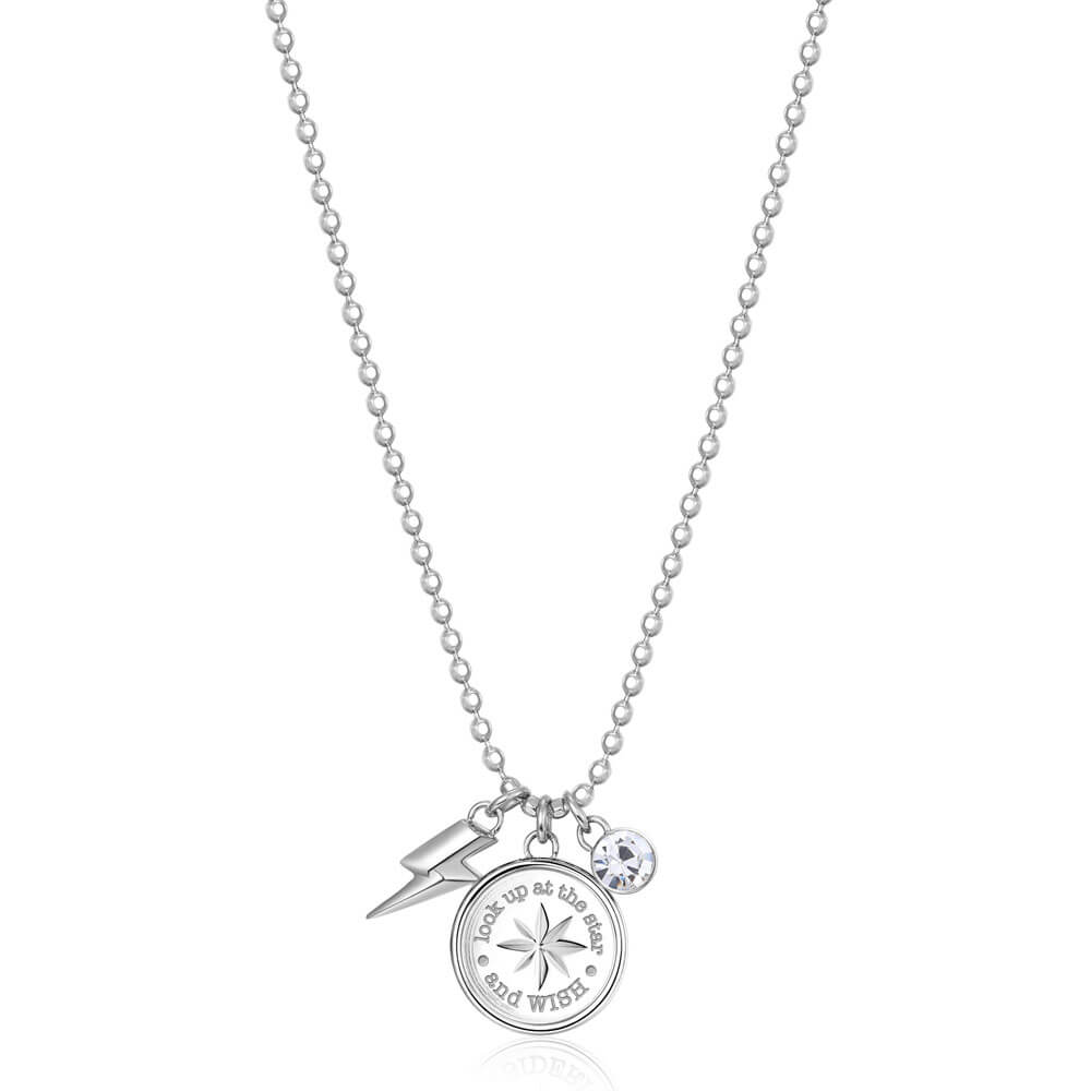 Brosway -  Ocelový náhrdelník s přívěsky Chakra BHKL05EN (řetízek, přívěsky)