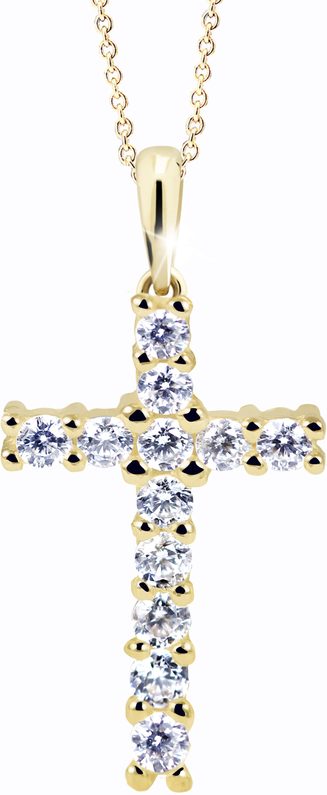Cutie Jewellery -  Moderní přívěsek Křížek Z60100-40-10-X-1