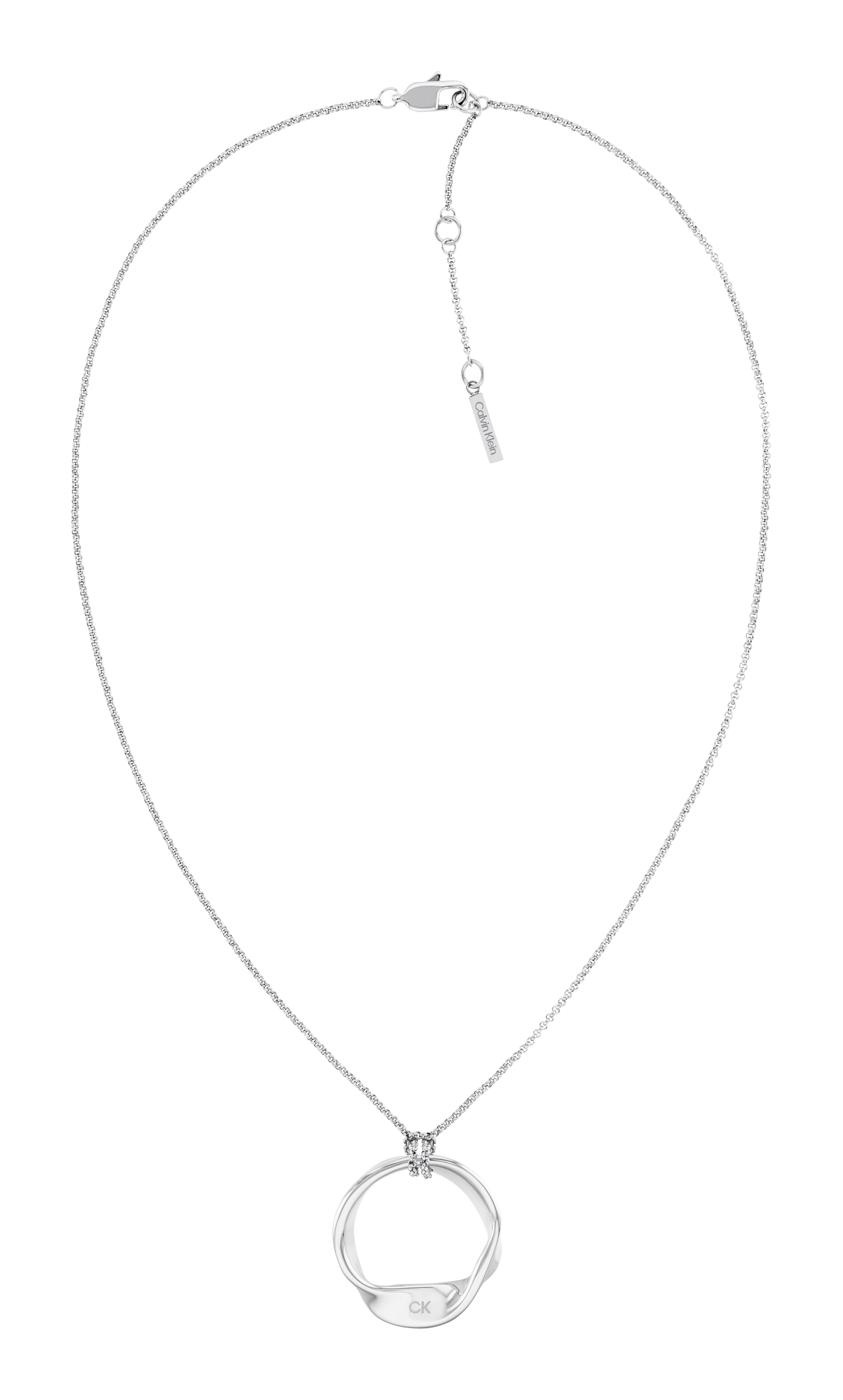 Calvin Klein Elegantní ocelový náhrdelník Ethereal Metals 35000525
