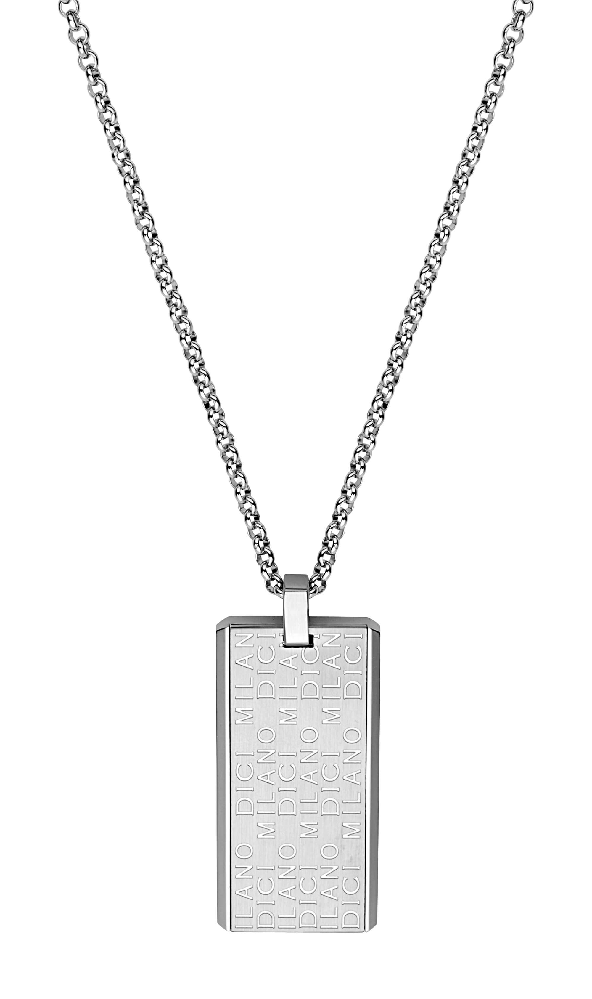 Dici Milano -  Ocelový náhrdelník pro muže DCNL50160100