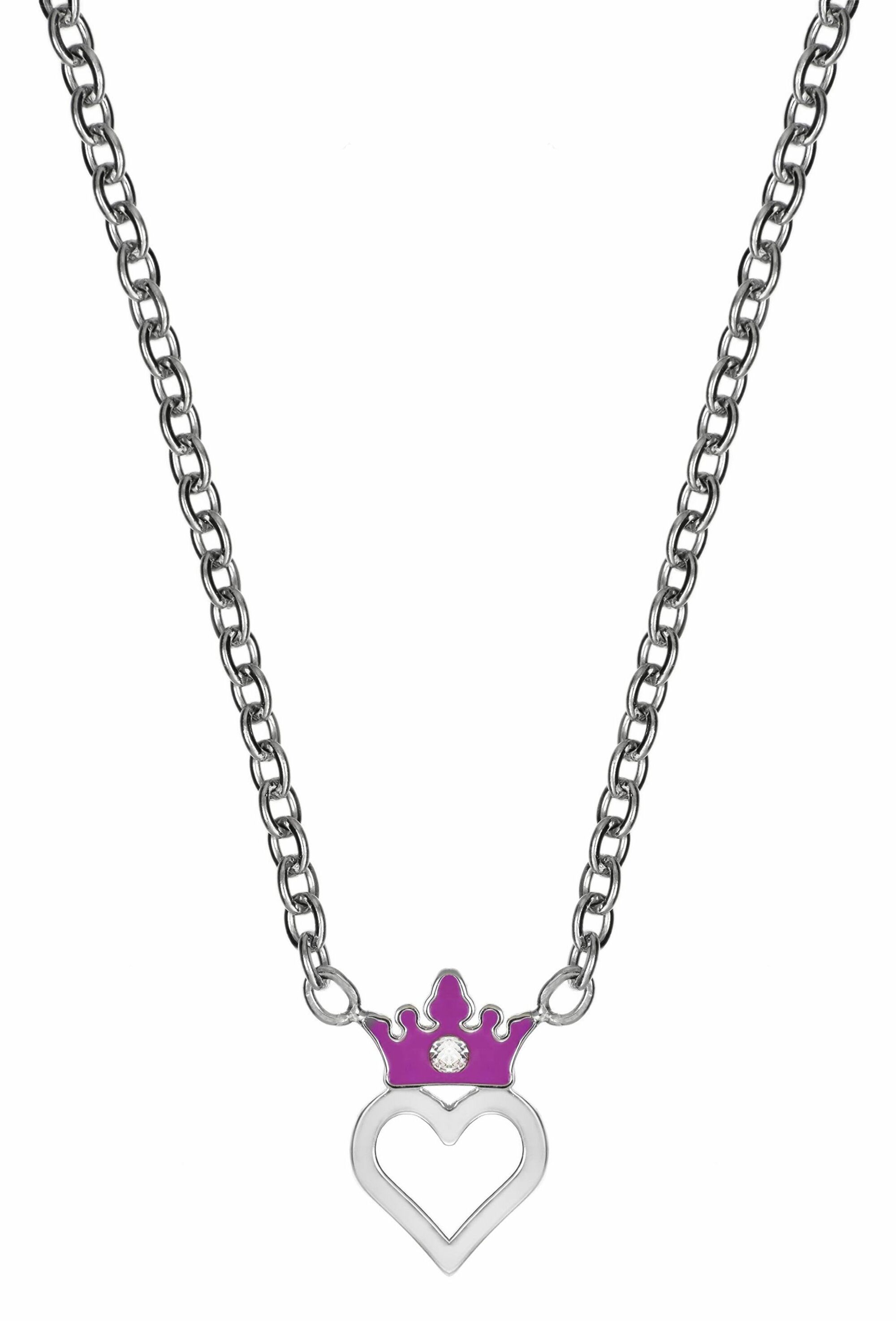 Disney Slušivý ocelový náhrdelník Princess N600626RWL-157.CS