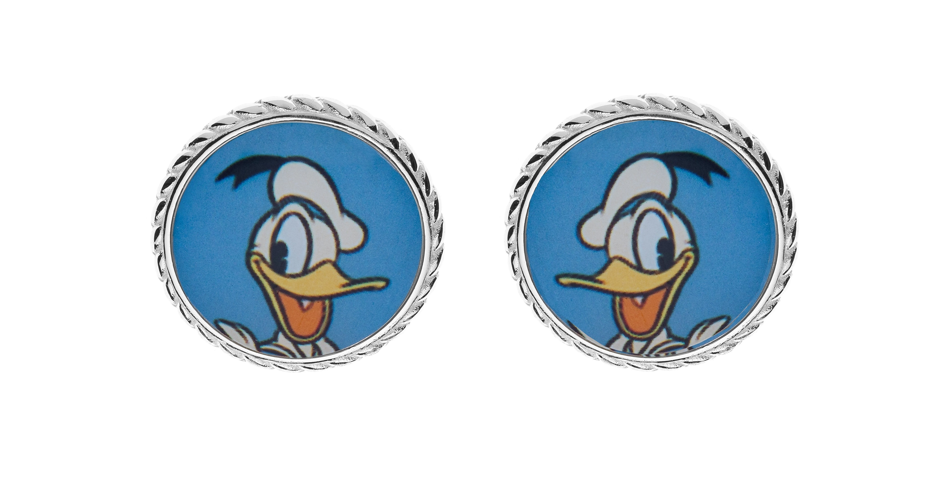 Disney Strieborné náušnice Donald Duck ES00030SL.CS