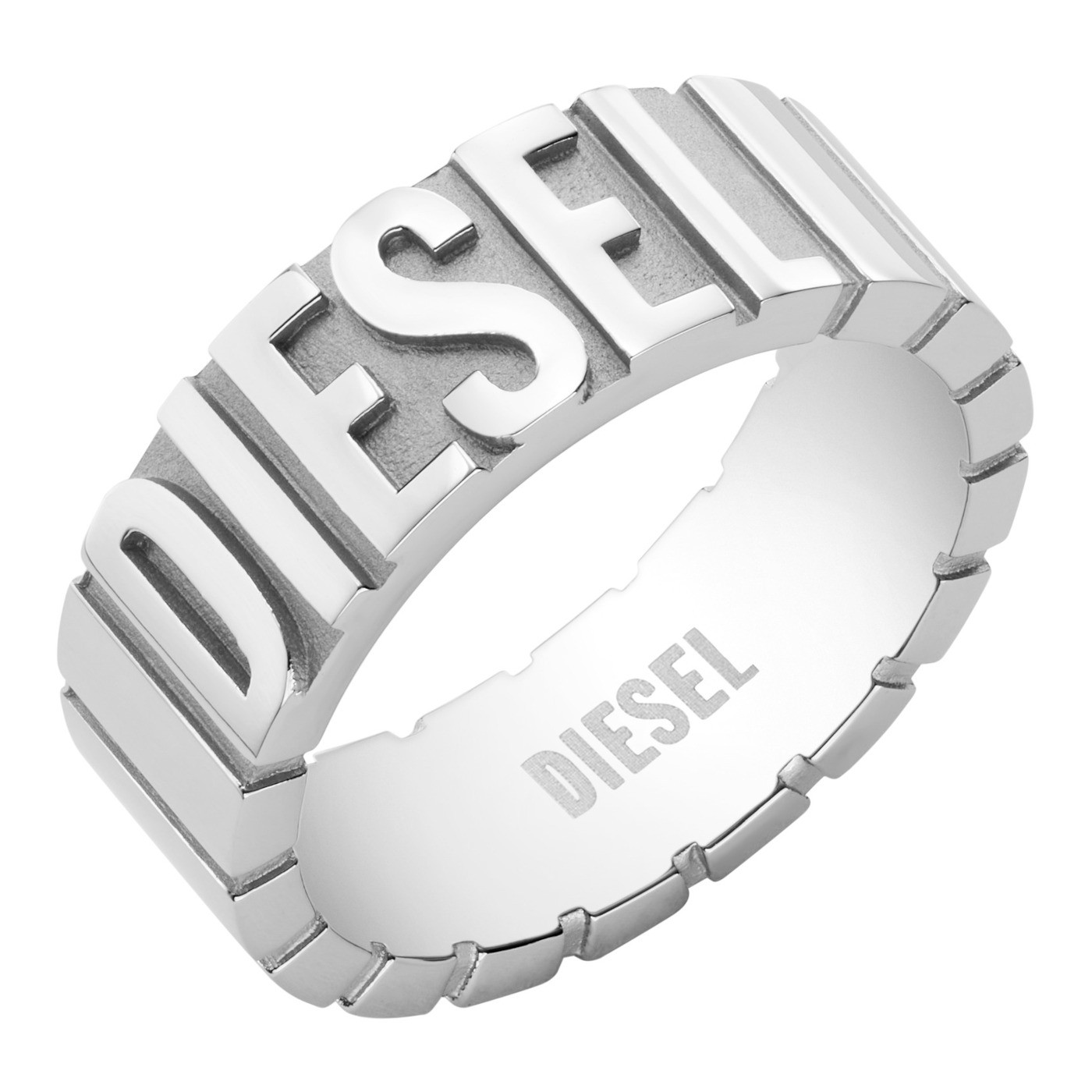 Diesel -  Nadčasový pánský ocelový prsten DX1390040 62 mm