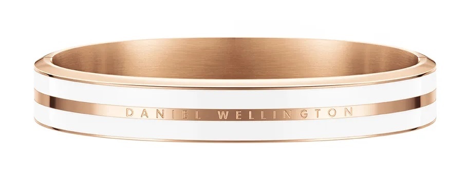 Daniel Wellington Elegantný pevný bronzový náramok Emalie Infinite DW0040024 M: 16,6 cm