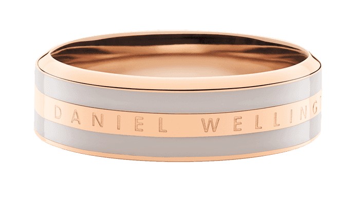 Daniel Wellington Módny bronzový prsteň Emalie DW004000 52 mm