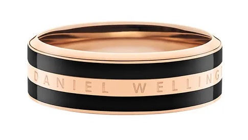 Daniel Wellington Módní bronzový prsten Emalie DW004003 54 mm