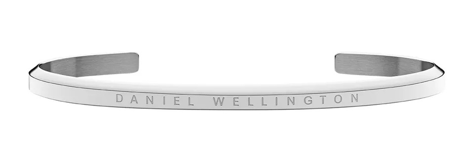 Daniel Wellington Módny pevný oceľový náramok Classic DW0040000 L: 18,5 cm
