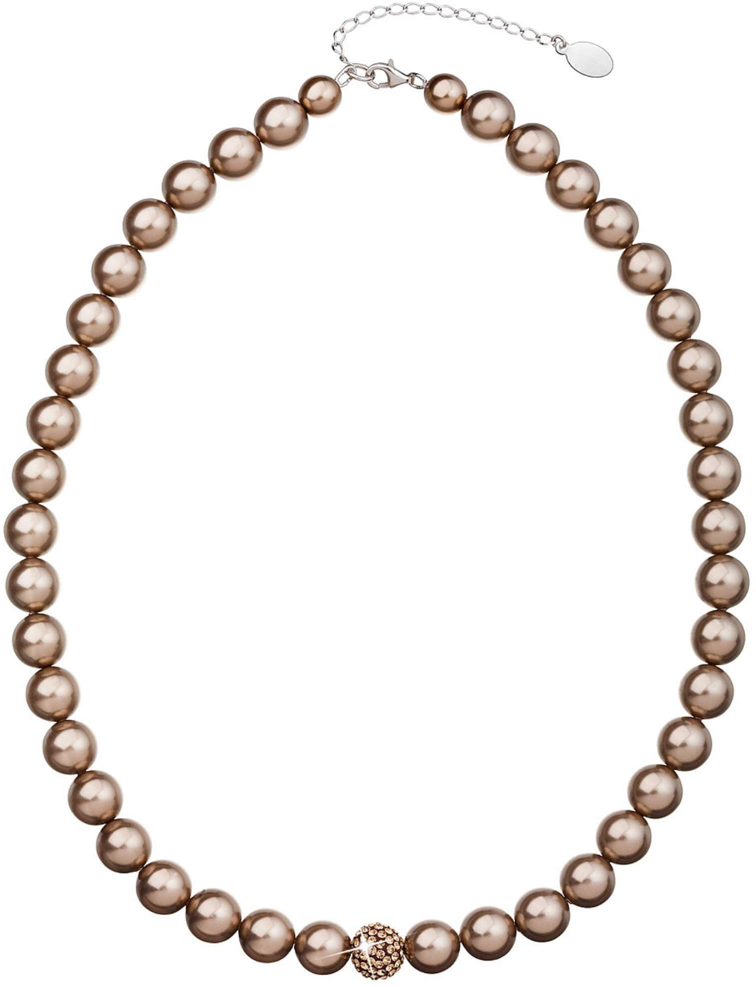 Evolution Group -  Perlový náhrdelník 32011.3 bronze