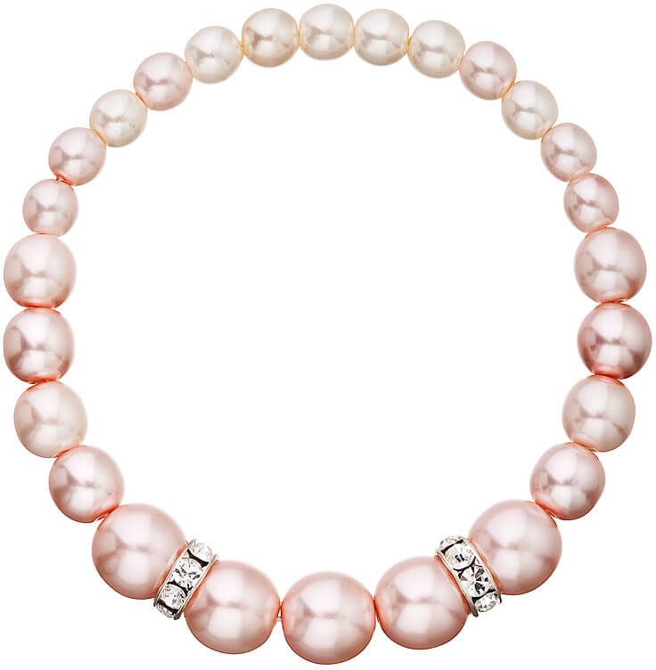 Evolution Group -  Romantický perličkový náramek Rosaline Pearls 33091.3