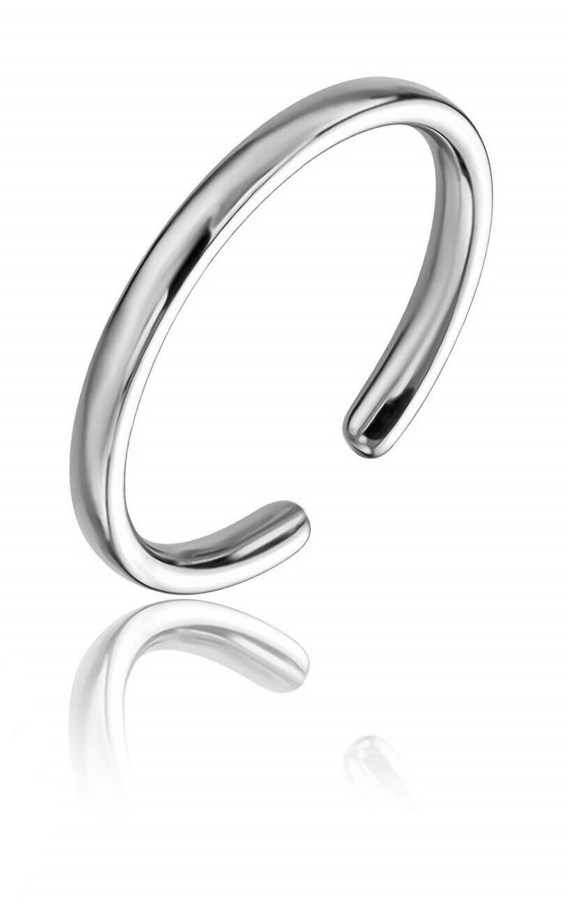 Emily Westwood Minimalistický oceľový prsteň WR1011S