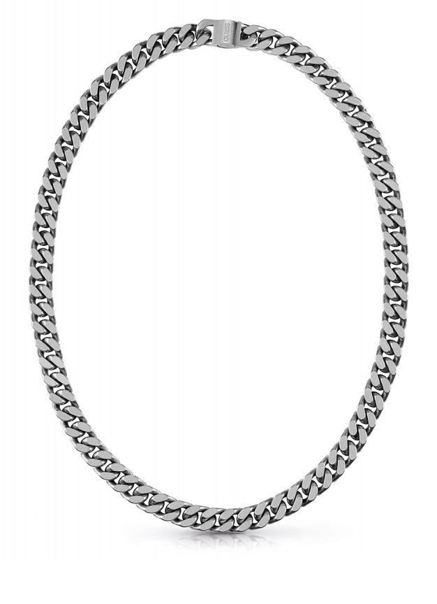 Guess Masivní ocelový náhrdelník Hype JUMN01349JWAST/U