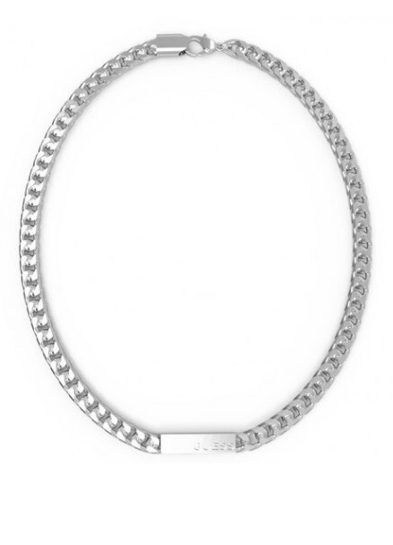 Guess Nadčasový oceľový náhrdelník X Logo JUXN03005JWSTT/U