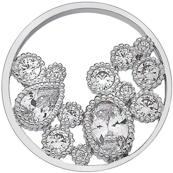 Hot Diamonds Přívěsek Hot Diamonds Emozioni Freedom Spirito Libero Coin 2,5 cm