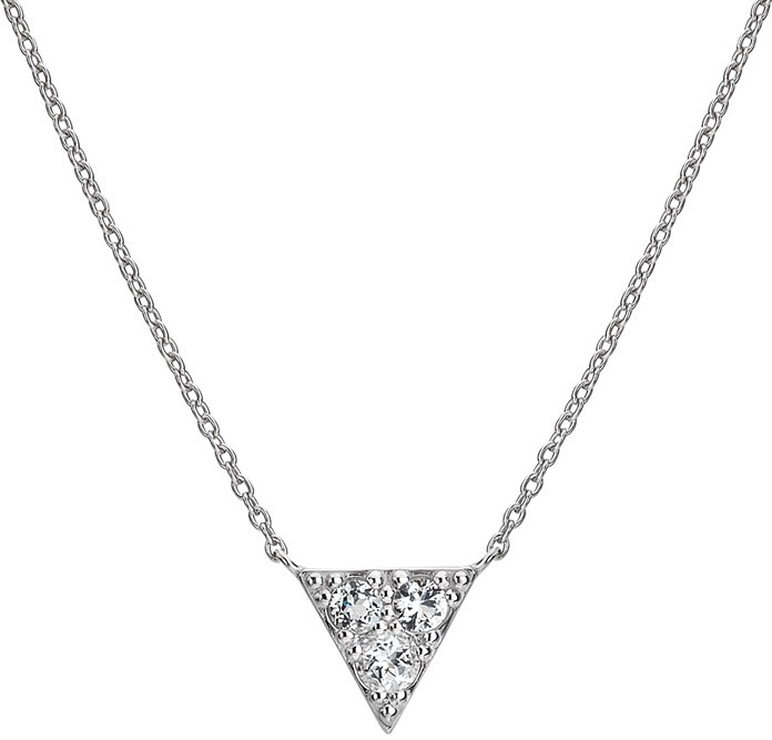 Hot Diamonds Trblietavý strieborný náhrdelník s diamantom Stellar DN173