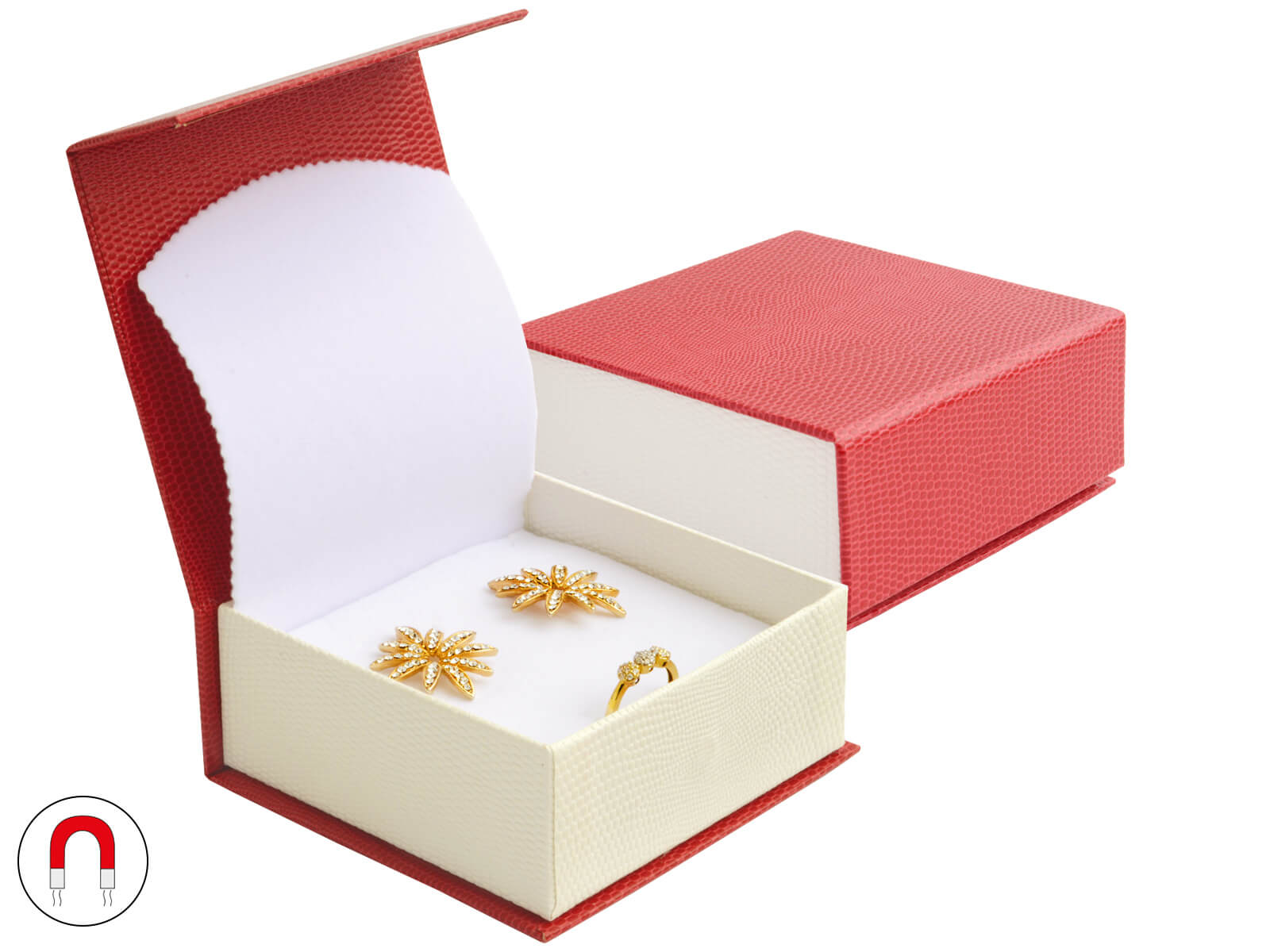JK Box Darčeková krabička na súpravu šperkov LL-5 / A7