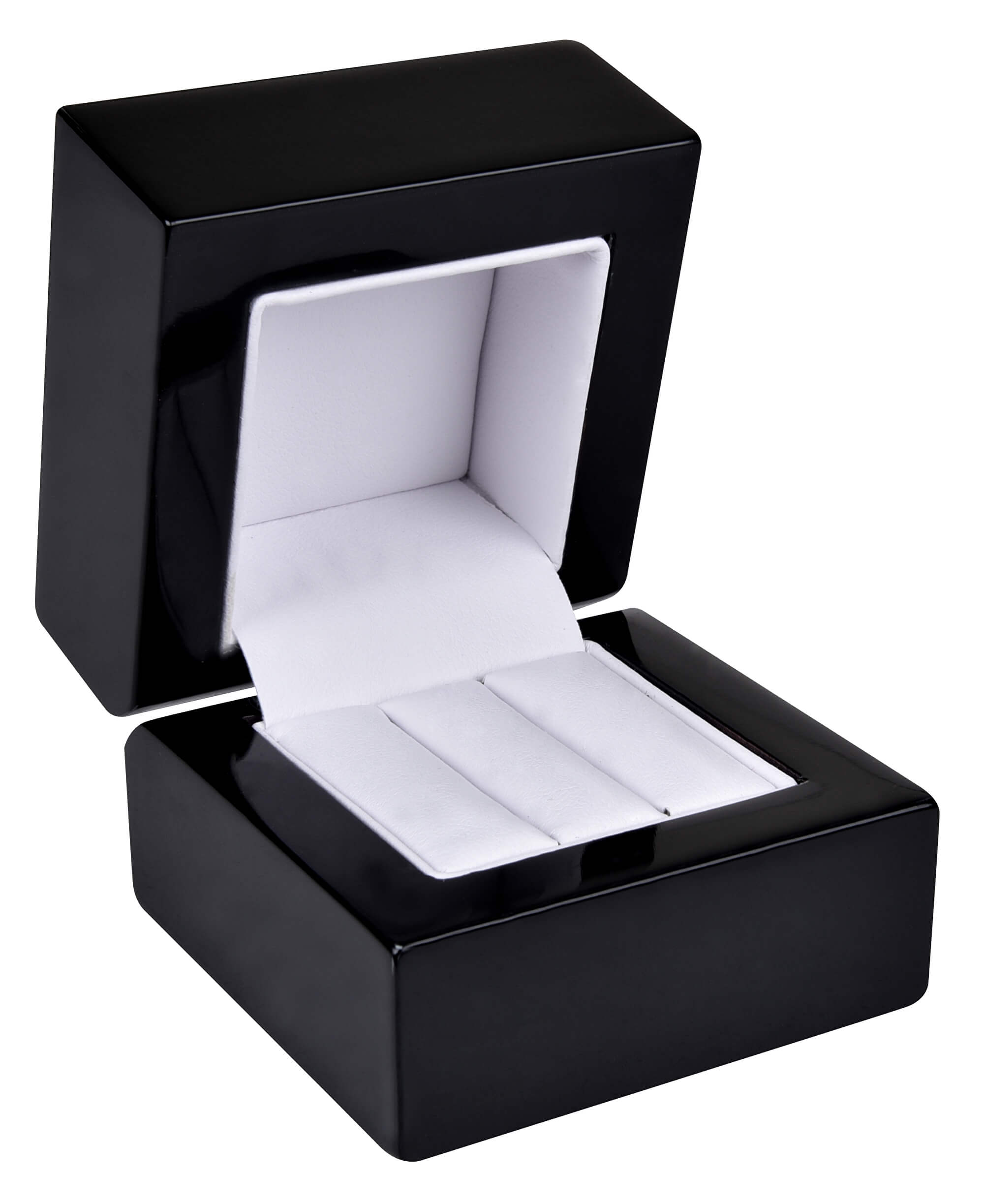 JK Box -  Dřevěná krabička na náušnice nebo snubní prsteny BB-2/NA/A25