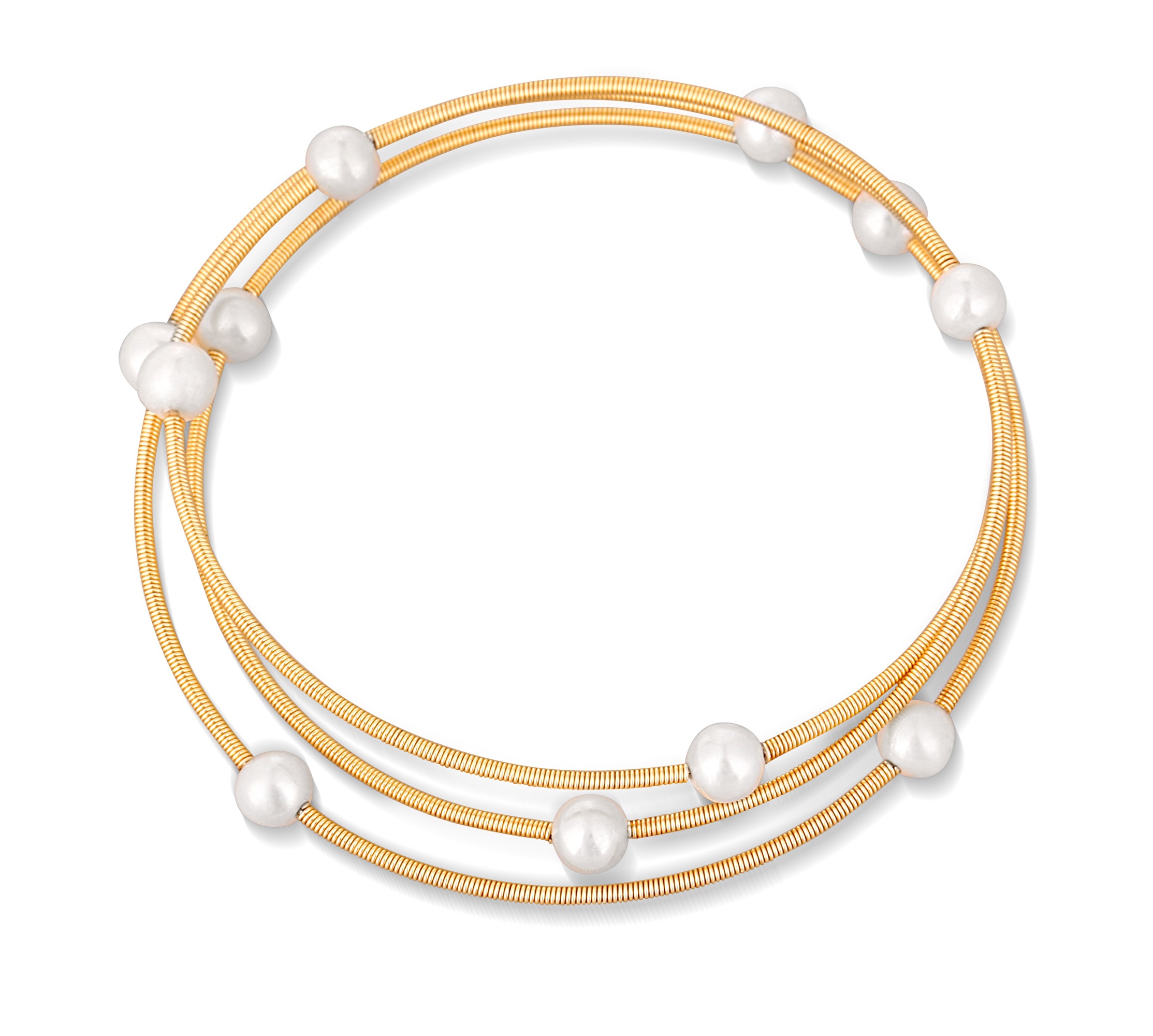 JwL Luxury Pearls -  Bronzový náramek s pravými perlami JL0756